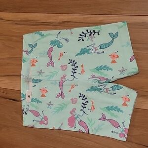 NWOT Fish Stix Kids Pajama Short Bottoms Mermaids Blue/Green Size 3T